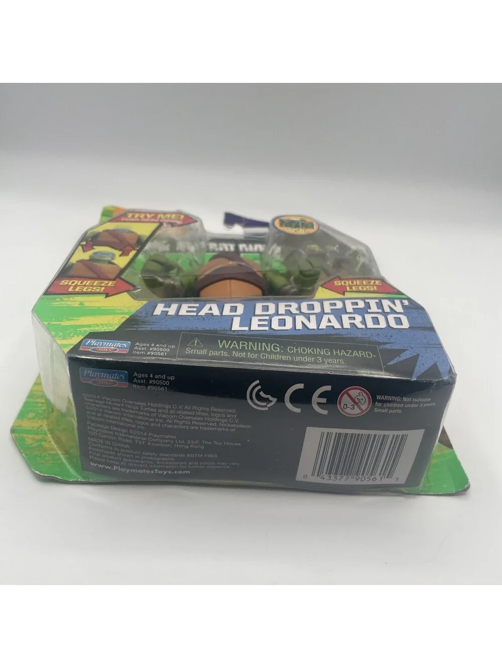 Teenage Mutant Ninja Turtles Head Droppin Leonardo Figure 2015 TMNT NICE